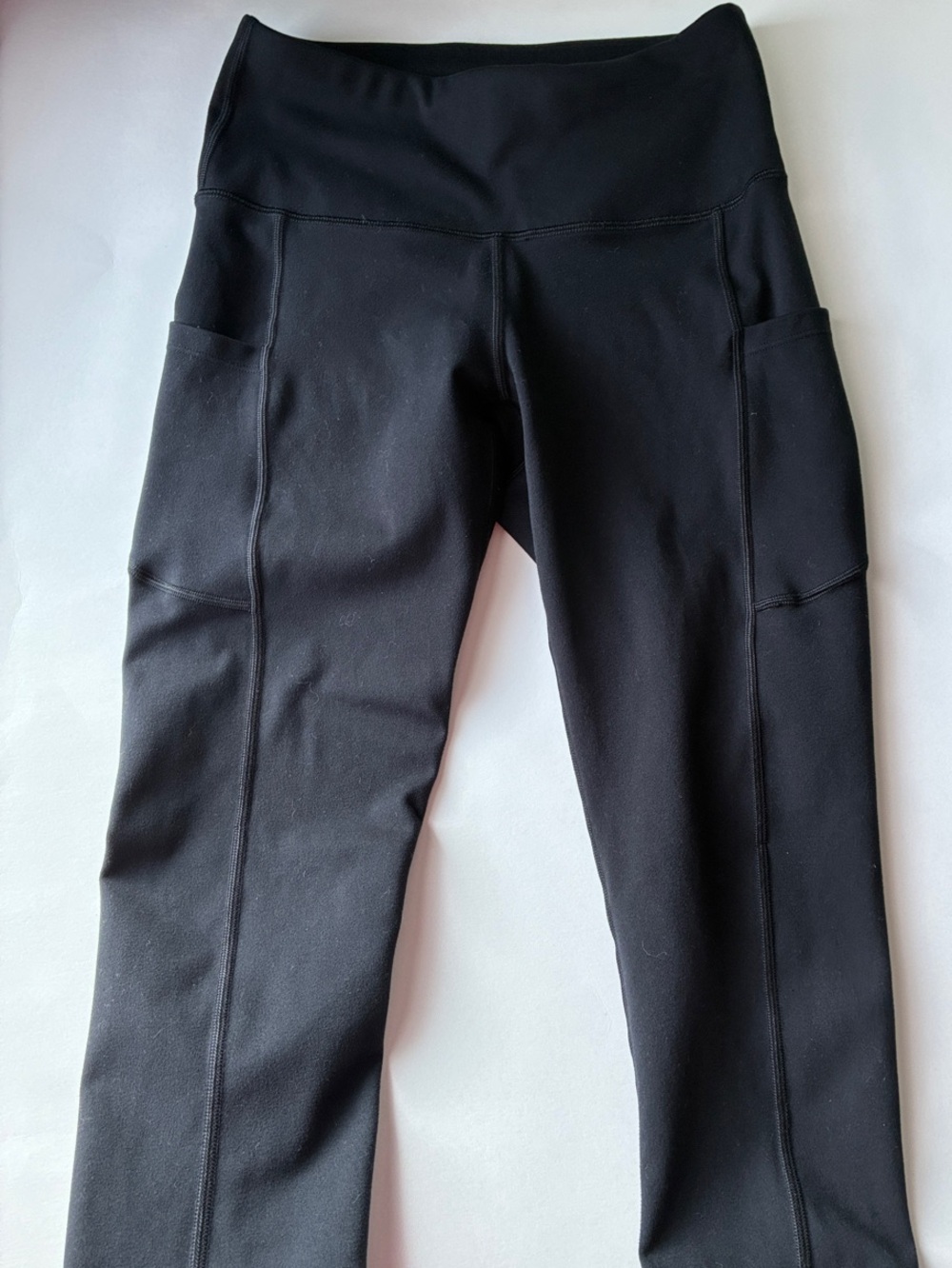 IUGA High-Waisted Athletic Compression Leggings with Side Pockets - Size XS
